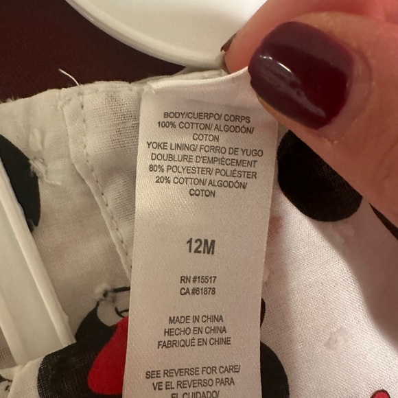 Disney Baby Minnie Mouse Dress - Picture 3 of 3